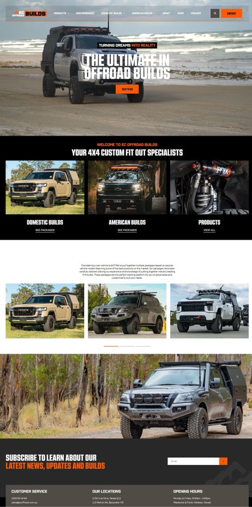 EC Builds - The Ultimate in Offroad Builds