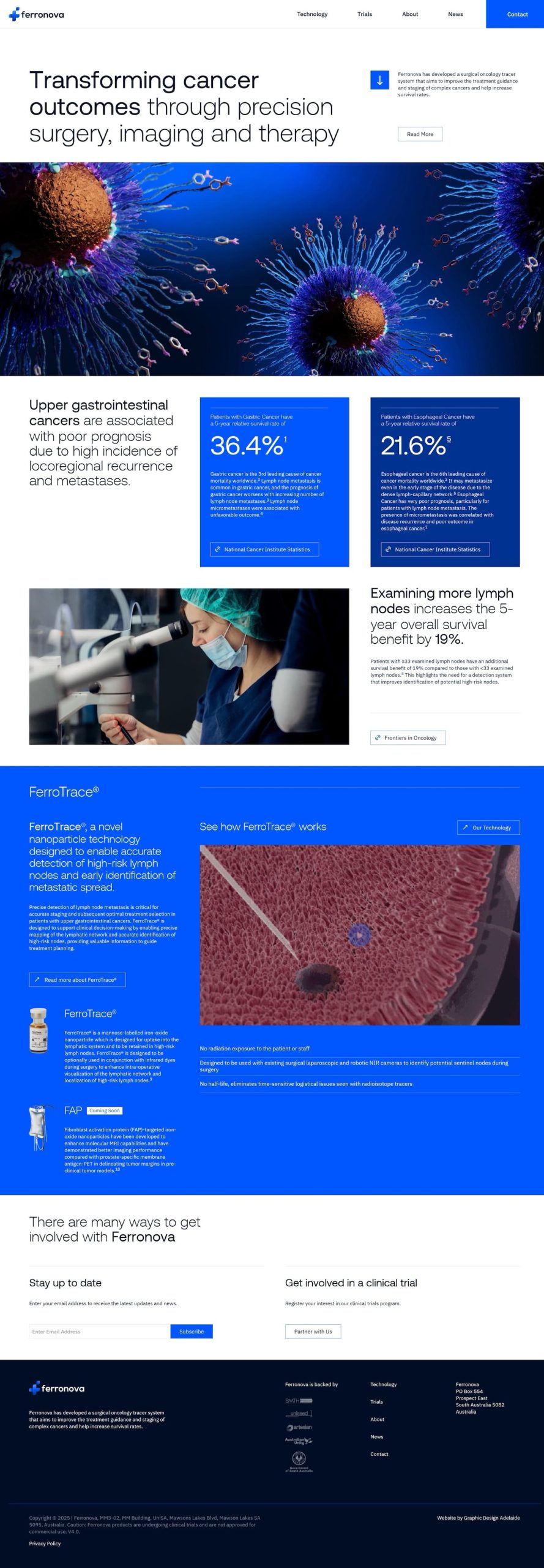 Ferronova - Transforming cancer outcomes through precision surgery, imaging and therapy